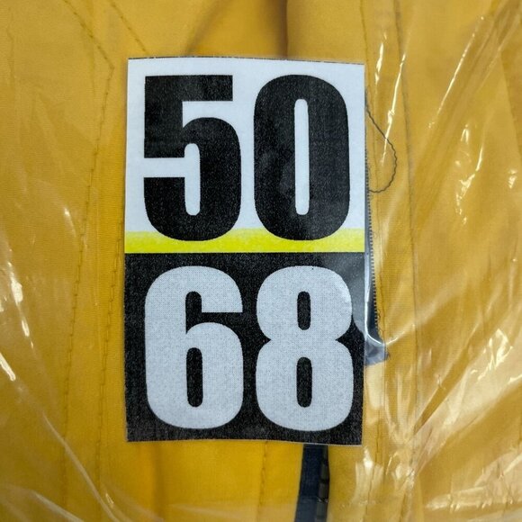 L.L. Bean Womens Nautical Jacket With Flag Details & Zip Pockets Small 5068 - Picture 8 of 9